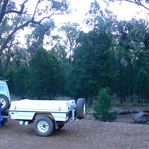 Weddin Mountains NP campground