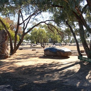 Fred Hollow's grave.