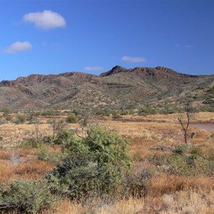 Approaching the northern Flinders Ranges