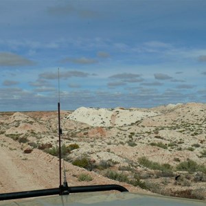 Mullock hills near Andamooka