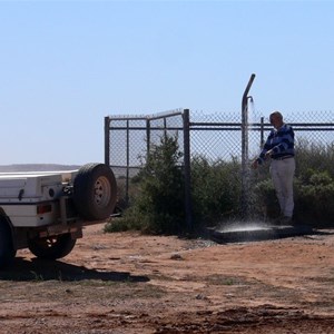 Lake Harry shower