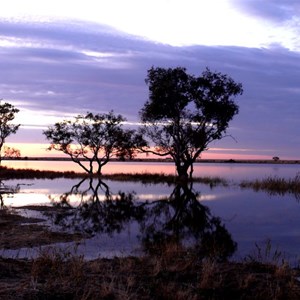 Sunrise over Lake