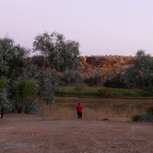 Our camp at Hunters Gorge