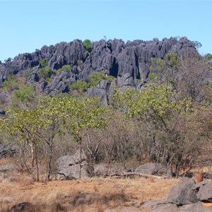 Spectacular limestone ranges near Chillagoe