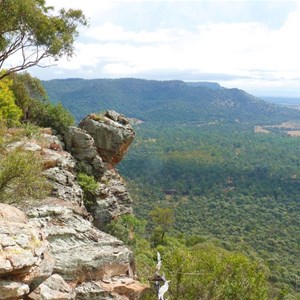 The view into the Arcadia Valley