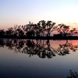 Dawn over the billabong