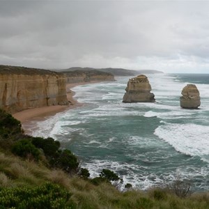 Twelve Apostles, next morning, looking east