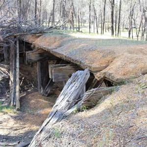 Ruins of railway line at Congelin Dam