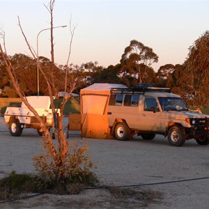 At Woomera Caravan Park