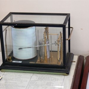 19th century Barograph still in use and very accurate