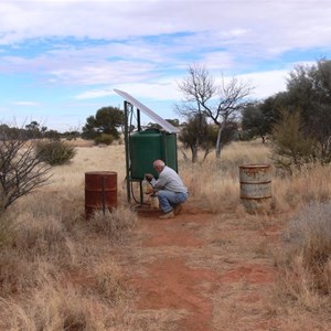 Water in the desert - a precious thing