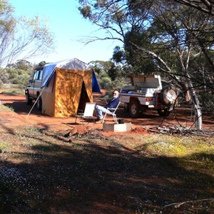 Our camp at Canna