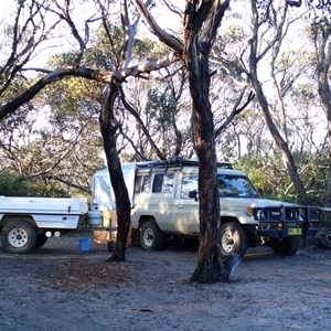 Camp at Cape Riche