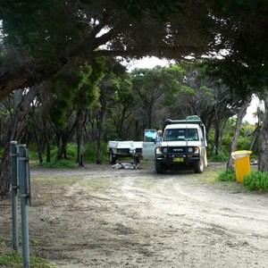 Camp at Mason Bay