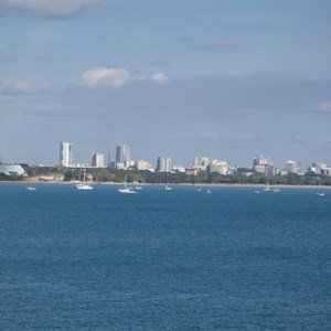 A view of Darwin from East Point