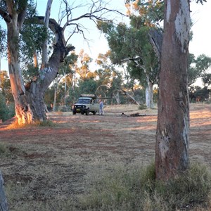 Campsite at Redbank Waterhole