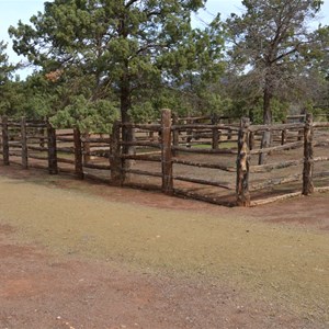 Old Stock Yards at Yanyanna Hut