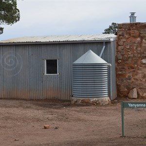 The Yanyanna Hut - used for overland hikers on the Mawson Trail