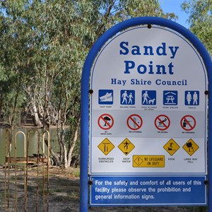 Sandy Point Camping Ground, Hay, NSW