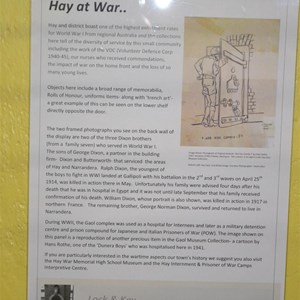 Hay Gaol as Prisoner of War Camp WWII