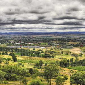 HDR Bathurst From Bricks Skyline