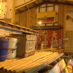 Las Balsas raft
