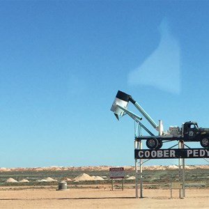 Brief stop at Coober Pedy