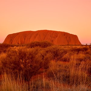 Uluru at Sunset