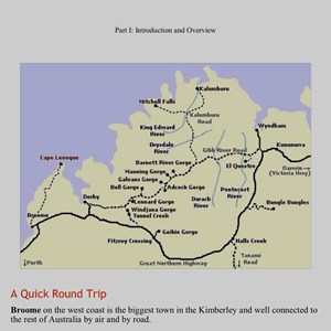 Gibb River Rd map