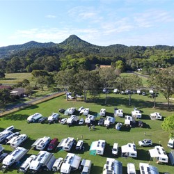 Drone view of Muster