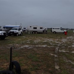 Dust to mud overnight.