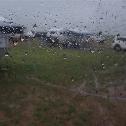 Very slushy this morning.