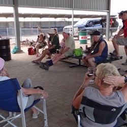 Happy hour, very small group last night.