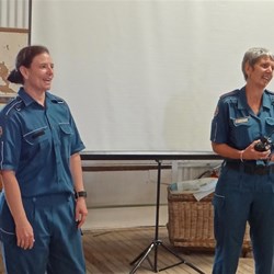 Jenny & Priya a couple of paramedics gave a great informative session.