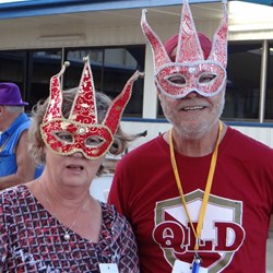 It was great to see so many people joining in the fun of masquerade.