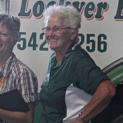  Peta with Robyn who is a helper at the Truck museum and was great helping us coordinate the Breakfast.