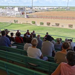 Great view for the members while the AGM was going.