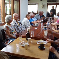 Morning tea at Mrs Jones cafe