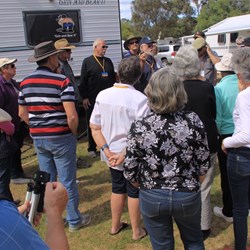 After morning tea was a "show & tell" session.