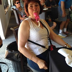 Wendy just about to really spit the dummy!!!