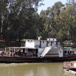 The Pevensy which was the boat used in the series "All the rivers run".