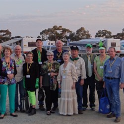 Muster attendees from Vic.