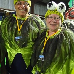 David & Maz very unique as frogs.