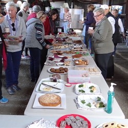What a spread, nobody will need lunch!!!