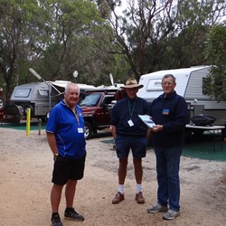 Trevor, Roger & John having a chat.