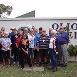 Feeling great after a scrumptious morning tea at Olio Bello.