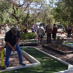 Mini Golf competition    