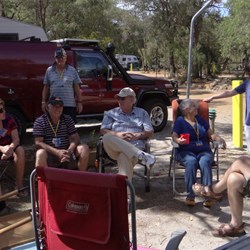 Around the campsite.