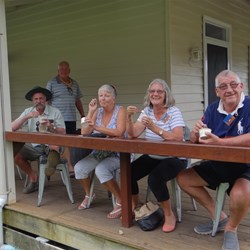 After lunch it was decided we needed to go to Millers for ice-cream.