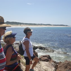Steve leslie deborah at the bennetts beach